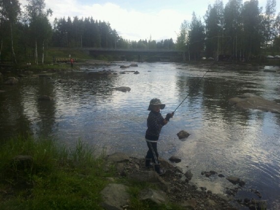 Kuokkalan iltakalastus 4 Kuokkalan iltakalastus 4